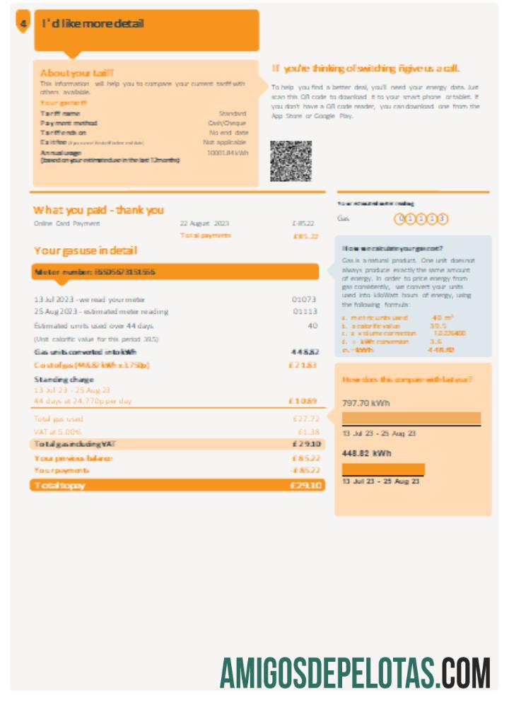 Projeto de Lei de Negócios de Utilidades de Gás Britânico, PSCR, Página 2 amostra